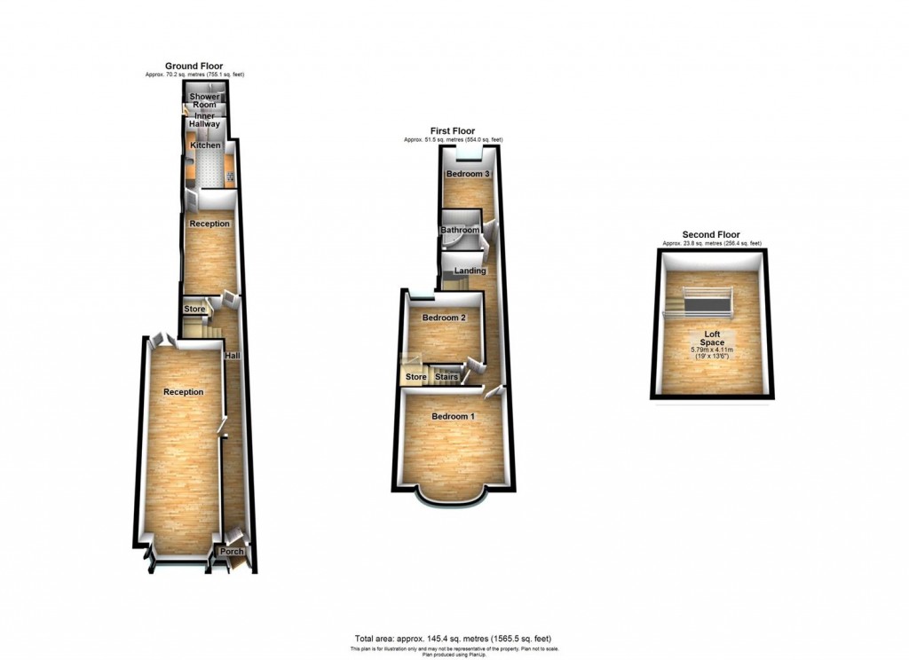 Floorplans For Washwood Heath Road, Birmingham