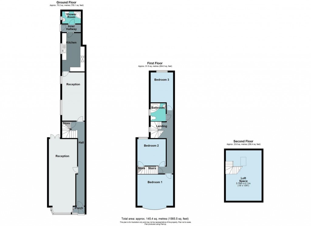 Floorplans For Washwood Heath Road, Birmingham