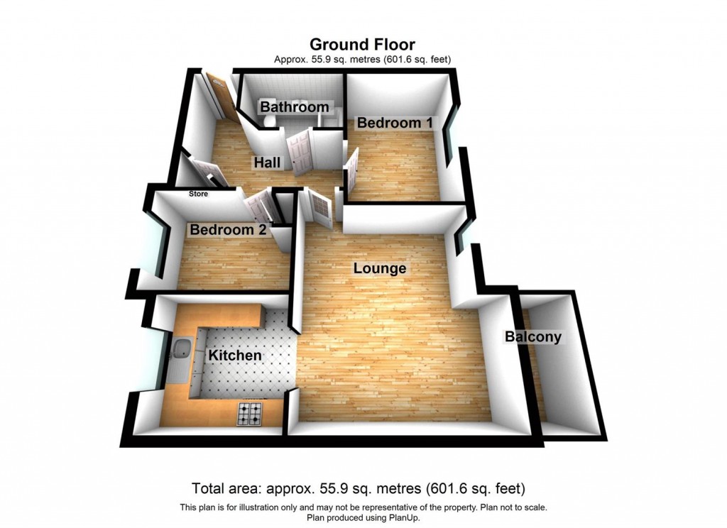 Floorplans For Burtons Park Road, Birmingham