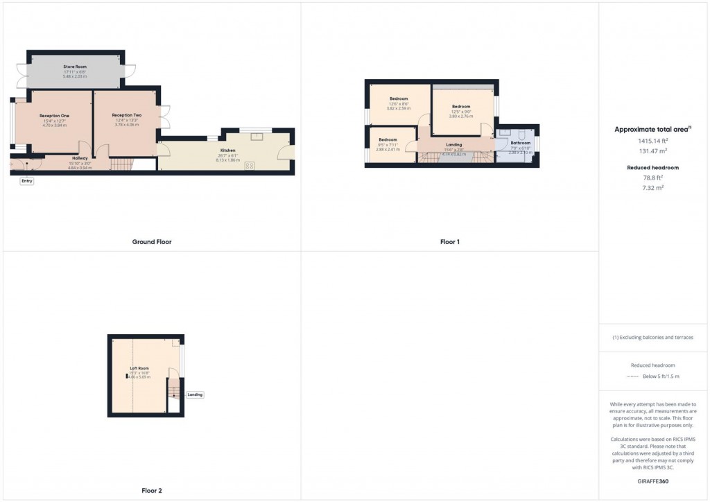 Floorplans For Clements Road, Birmingham