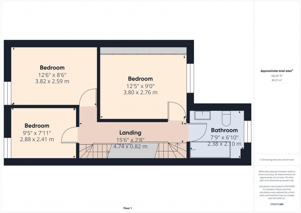 Floorplans For Clements Road, Birmingham