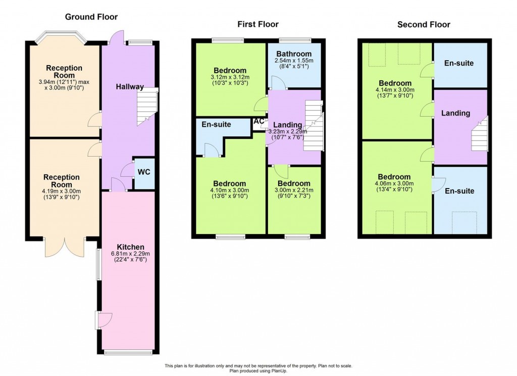 Floorplans For Miraj Avenue, Birmingham