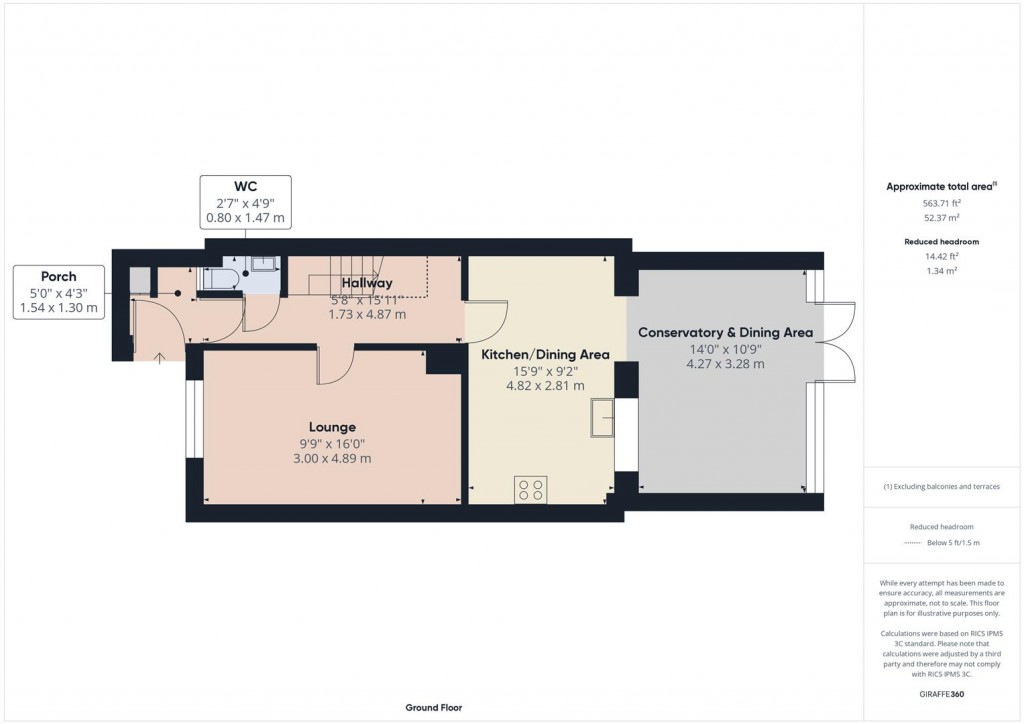 Floorplans For Waterloo Avenue, Fordbridge, Birmingham