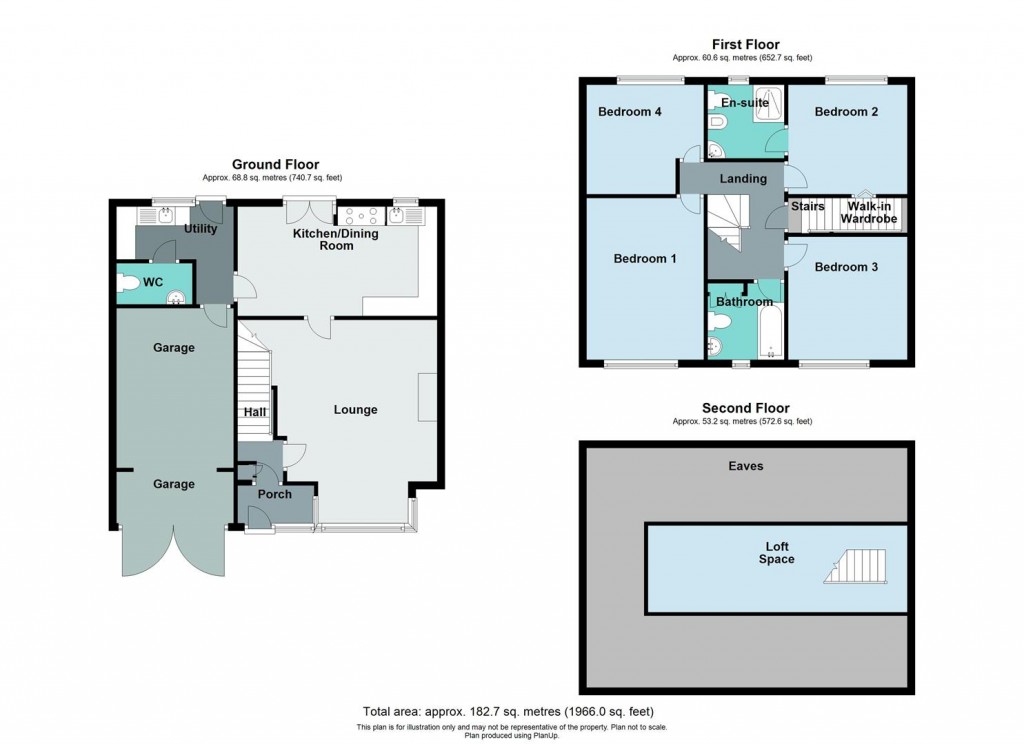 Floorplans For Jephcott Road, Alum Rock, Birmingham