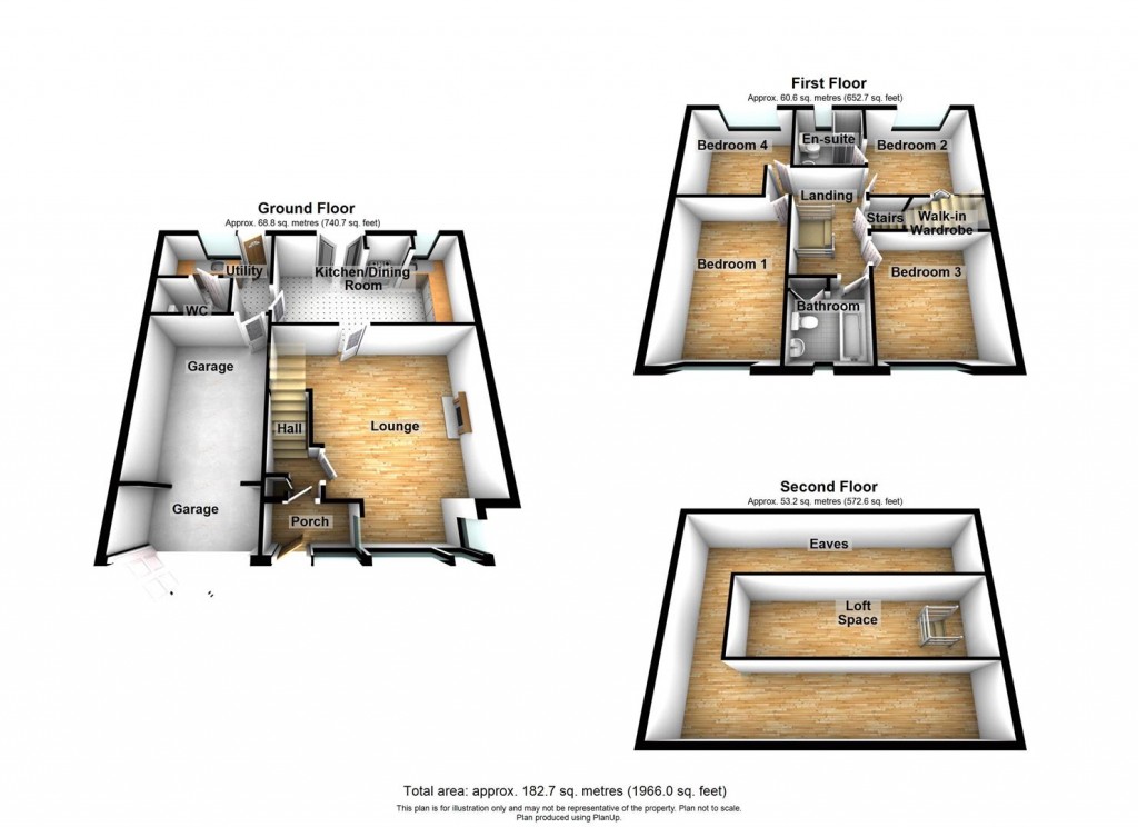 Floorplans For Jephcott Road, Alum Rock, Birmingham