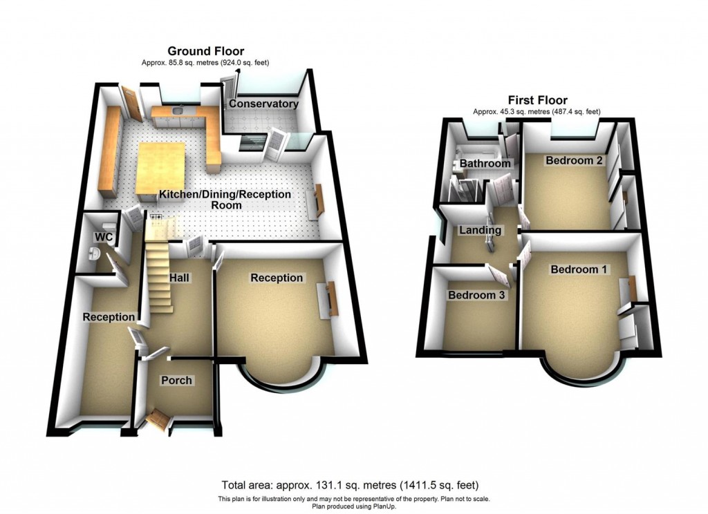 Floorplans For Water Orton Road,, Castle Bromwich,, Solihull,