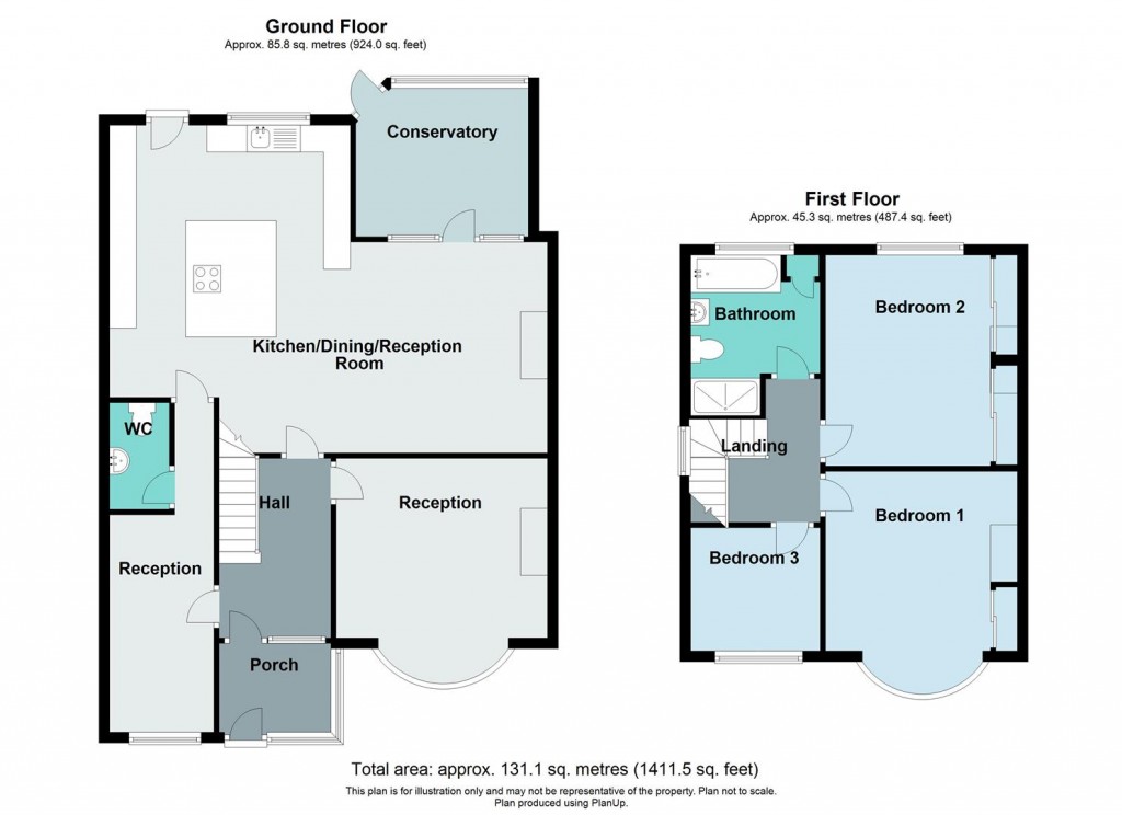 Floorplans For Water Orton Road,, Castle Bromwich,, Solihull,